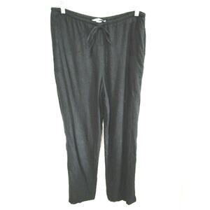 Pantalon Large Femme NYGARD - Taille 22W (plus Size) - Noir Et Gris - Longueur D'entrejambe 31" - Occasion Très Bon état